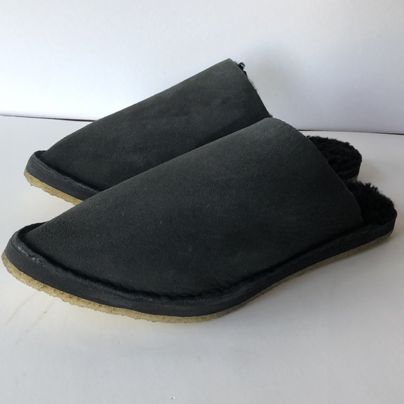 ❤️HP❤️Free People Cozy Sherpa Nova Flats Mules/cozy slippers NEW in BOX - Picture 4 of 9